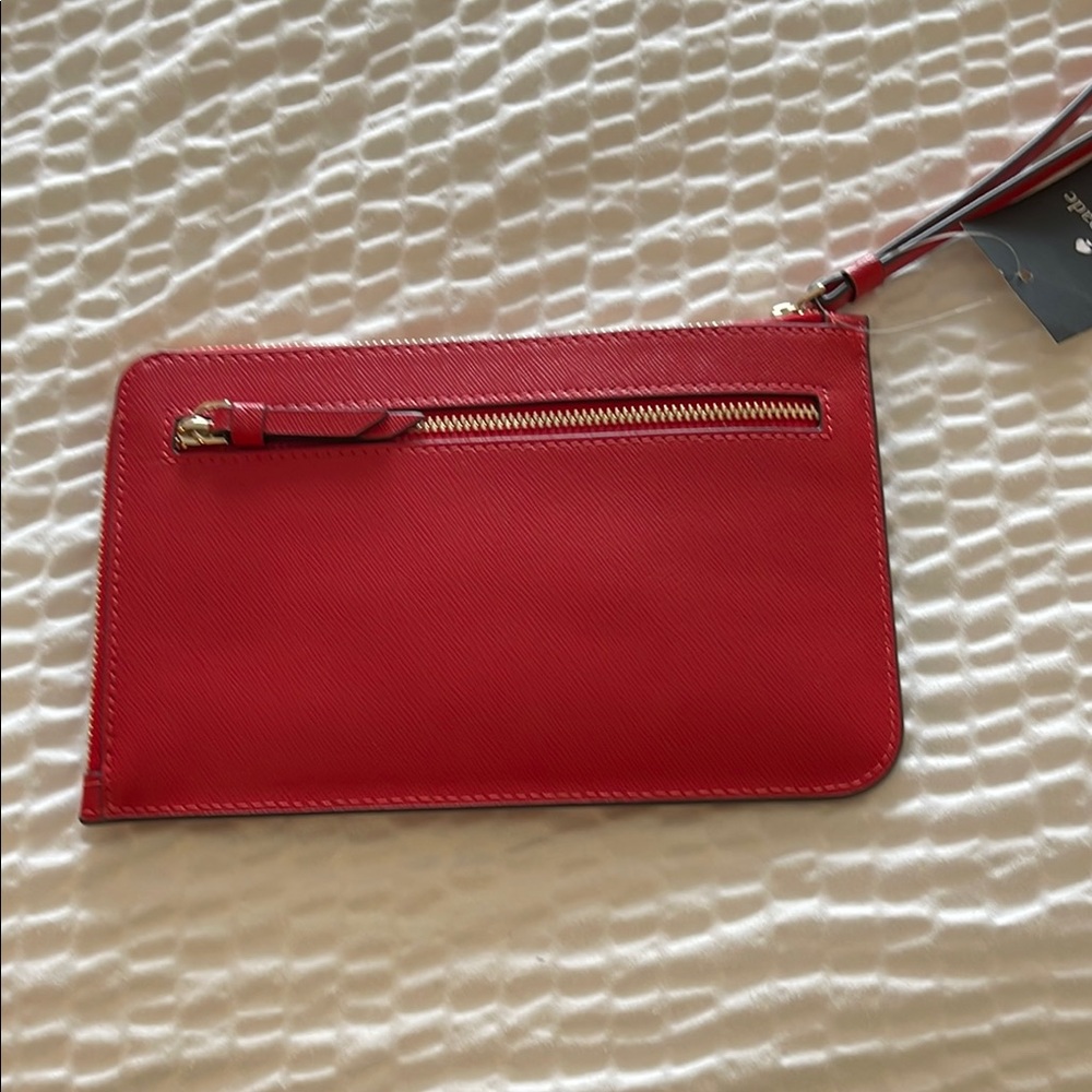 Kate Spade Red Wristlet - Picture 4 of 9